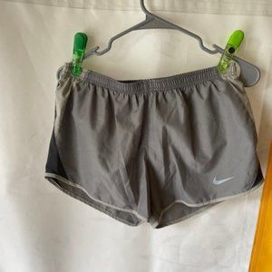 Nike shorts, grey, size medium
